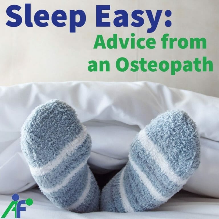 Read more about the article Sleep Easy: Advice from an Osteopath